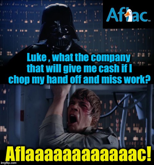 Star Wars Aflac Yes! Imgflip