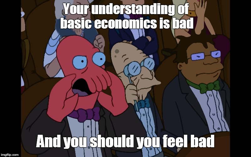 If one cannot afford your supply, then there will be no demand. Imgflip