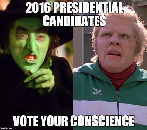 2016 Presidential Candidates Hillary (Wicked Witch of the West) Clinton
