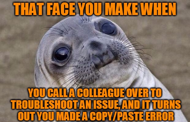 An extra " " makes all the difference... Imgflip