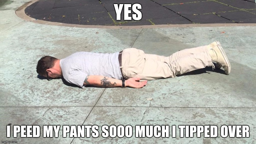 Man on ground Imgflip