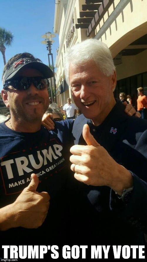 Clinton Endorses Trump Imgflip
