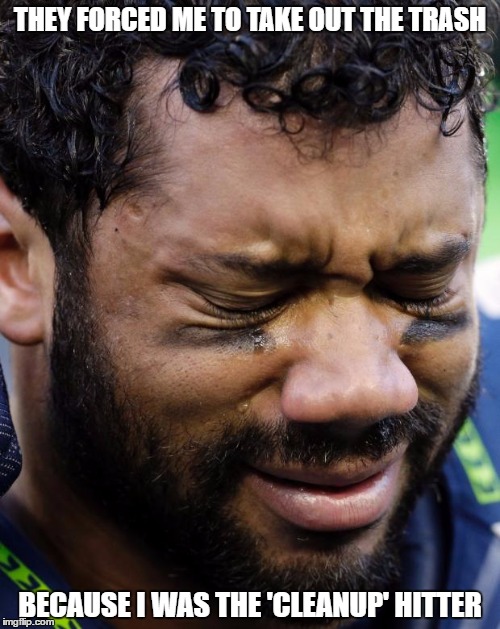 russel wilson crying Memes & GIFs Imgflip
