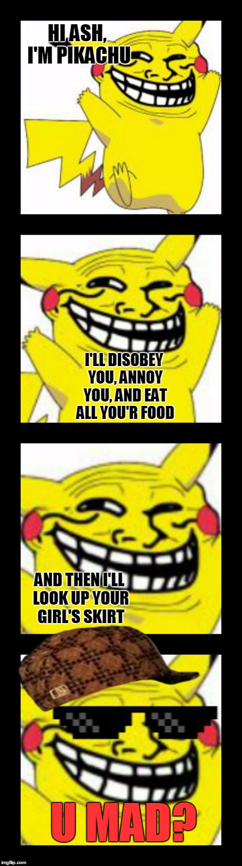 Troll Pikachu Imgflip