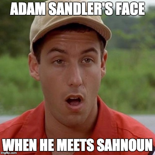 Adam Sandler mouth dropped Imgflip