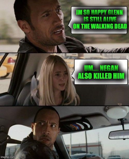 When you were lied to about the walking dead season 7 first episode
