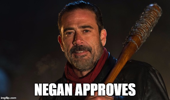 Negan Approves Imgflip
