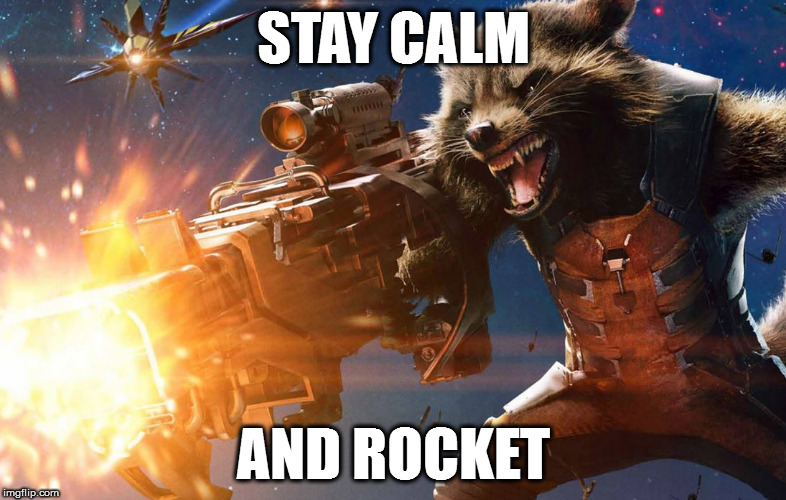 Stay Calm And Rocket Imgflip