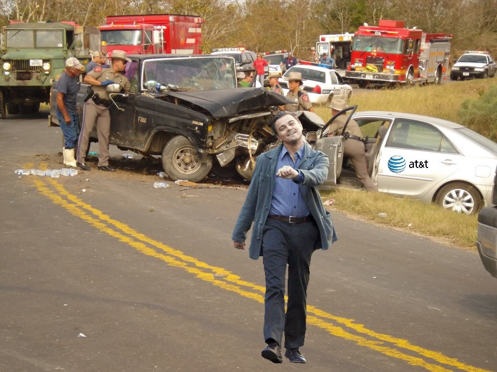 Leo car wreck at&t Blank Template Imgflip Leo car wreck at&t Blank Template Imgflip