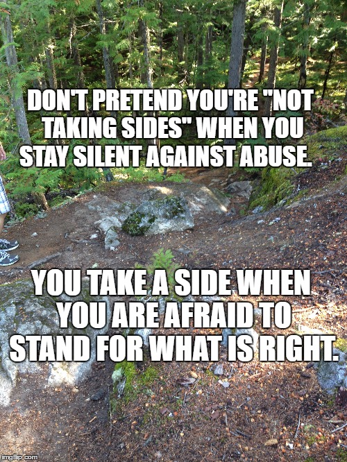 afraid to stand for right Imgflip