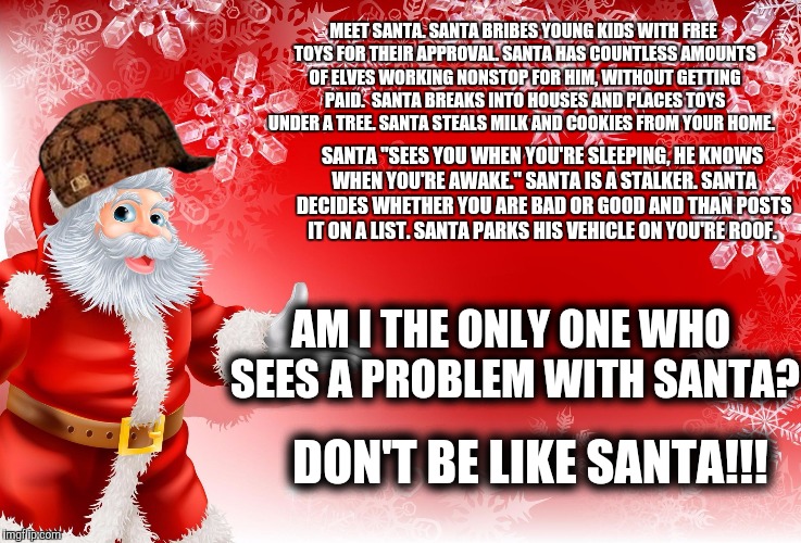 The Many Crimes of Santa Imgflip