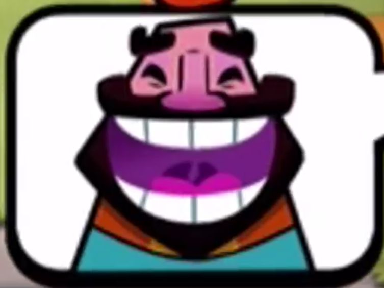 Clash Royale King laughing Blank Template Imgflip