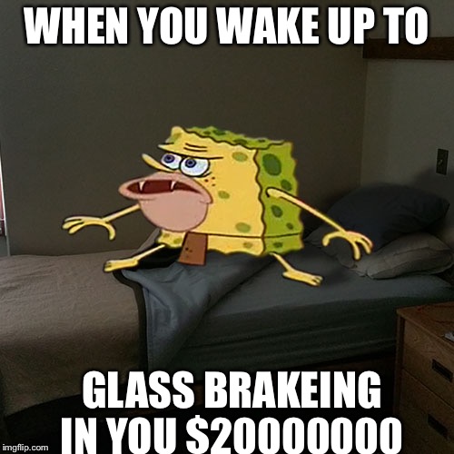 Caveman Spongebob in Barracks Imgflip