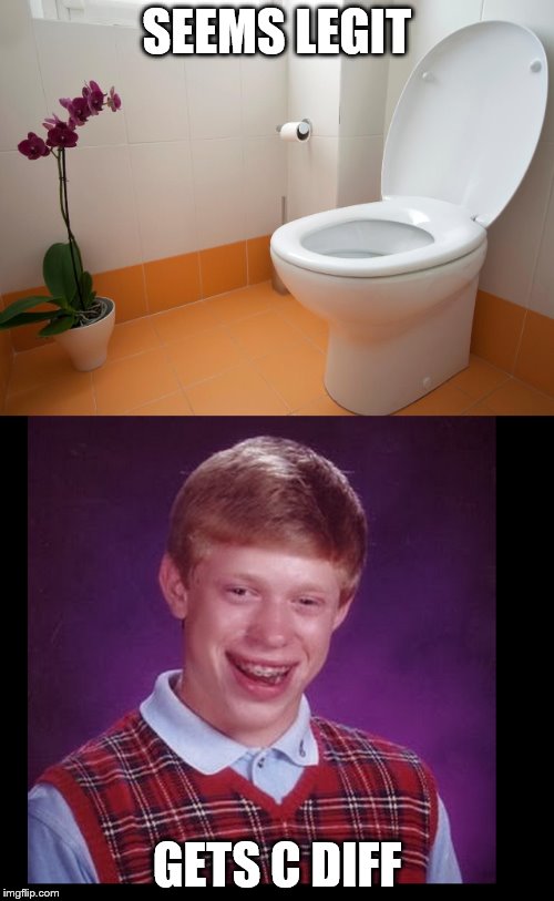 Clean toilet, Brian Imgflip