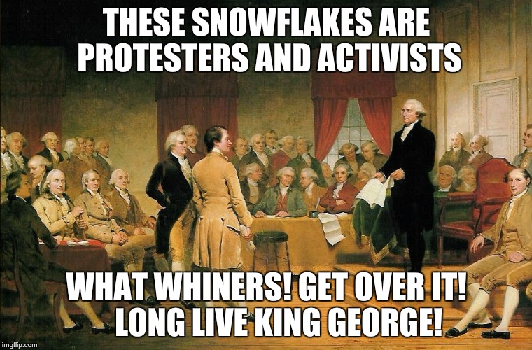 Image tagged in founding protesters,republicans,trump,protest
