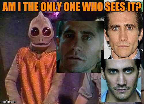 Jake Gyllenhaal is Enik from Land of the Lost Imgflip