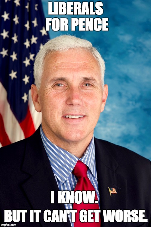 Image tagged in mike pence Imgflip