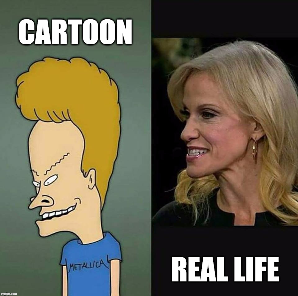 Beavis Kellyanne Imgflip