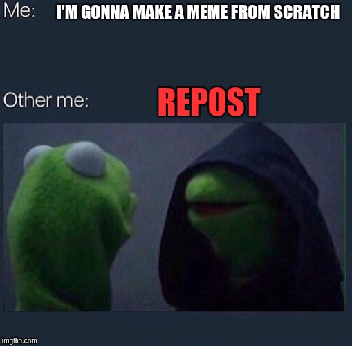 Evil Kermit Imgflip