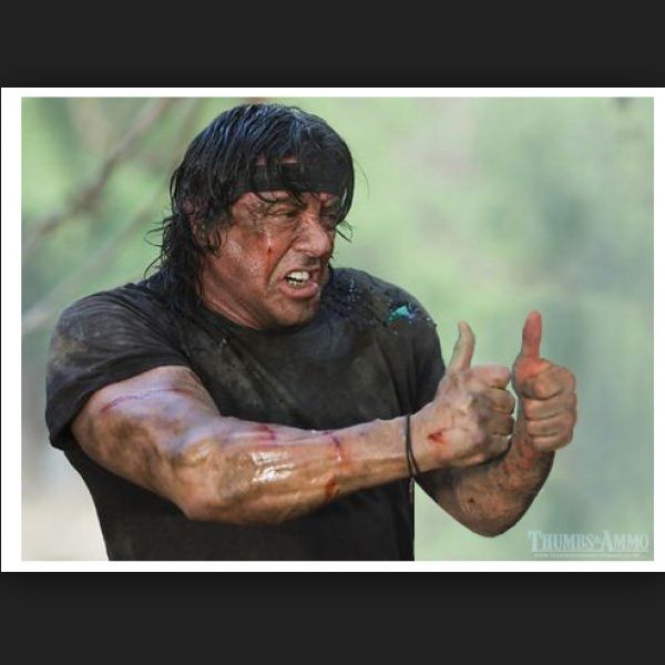 rambo Blank Template Imgflip