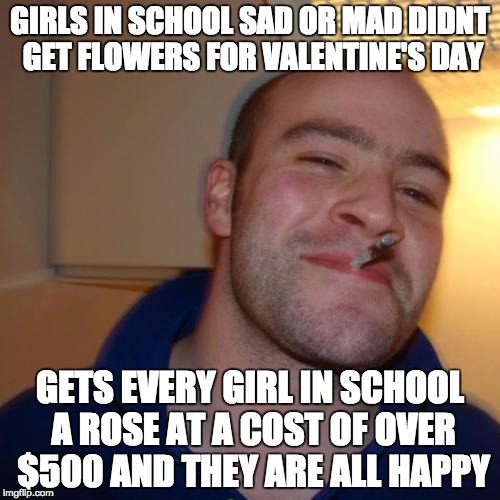 How to make Valentine's Day awesome for every girl in school (link in