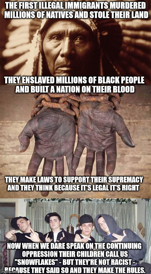 white illegal immigrants Imgflip