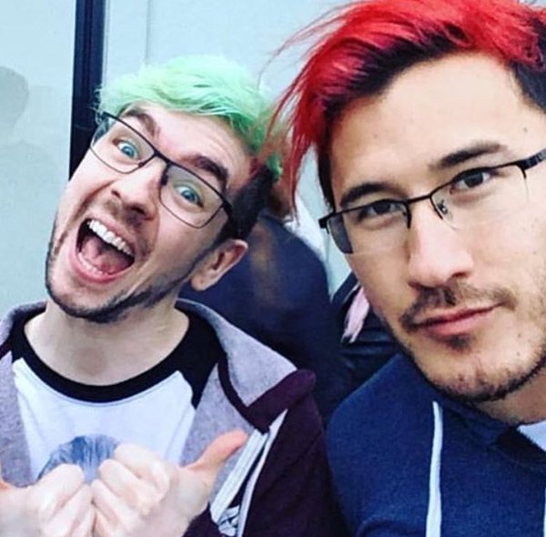 jacksepticeye and markiplier meme Blank Template Imgflip