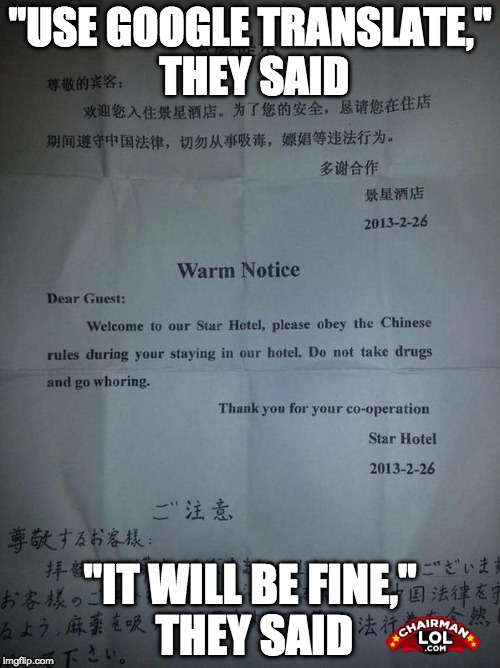 Google Translate Memes / Image tagged in memes,google translate,mario