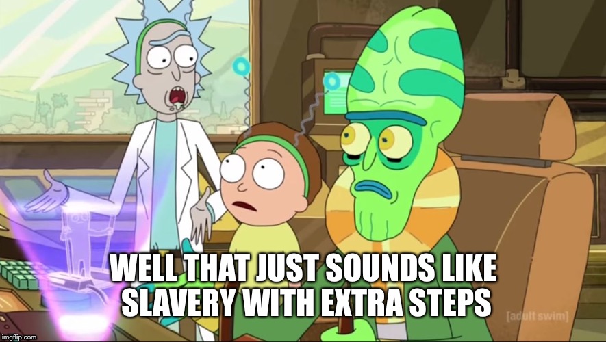 rick and mortyextra steps Imgflip
