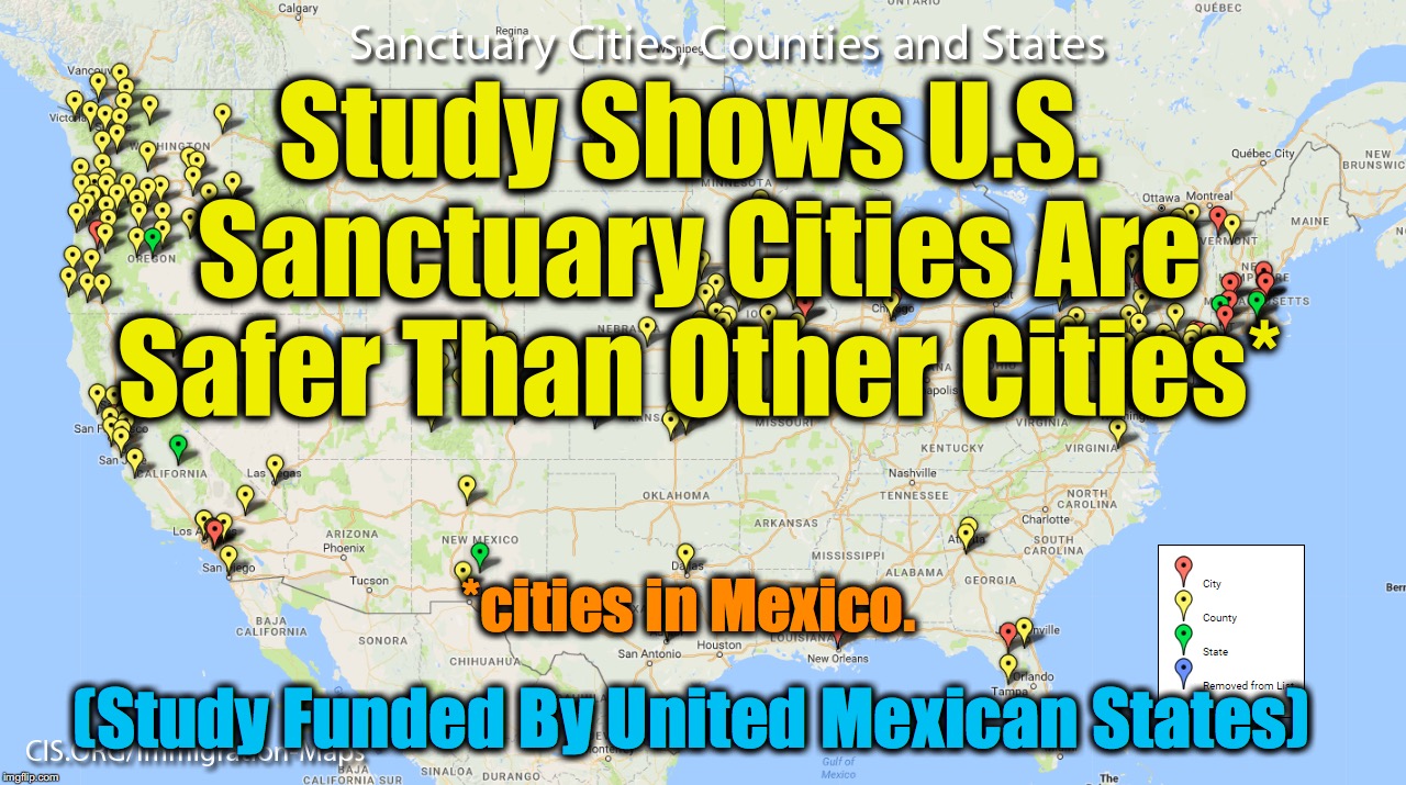 Image tagged in sanctuary cities,mexico,united states Imgflip