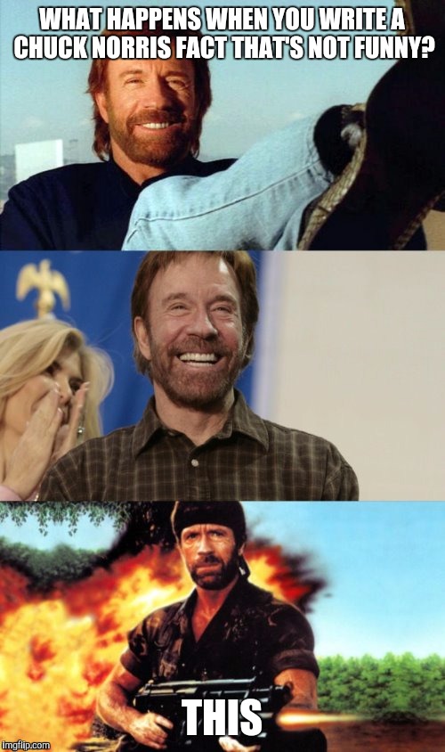 AWESOME Pun Chuck Norris Imgflip