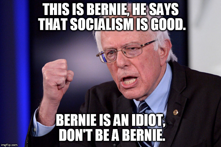 Socialist Bernie Imgflip