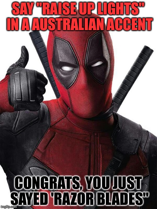 Deadpool thumbs up Memes Imgflip