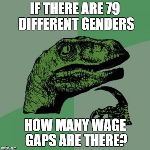 Image tagged in 2 genders,wage gap Imgflip