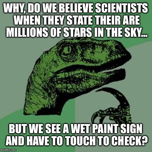 Philosoraptor Meme Imgflip