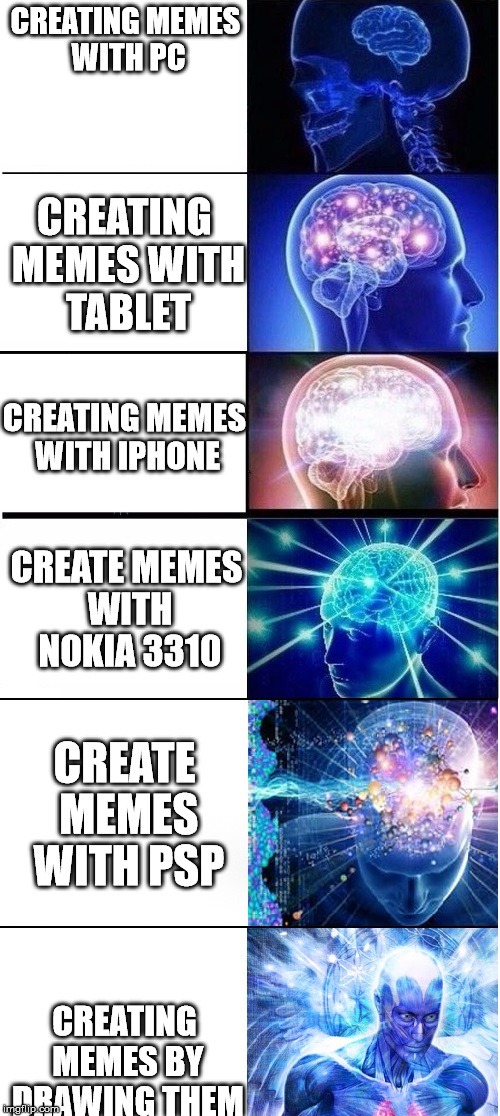 expanding brain Imgflip