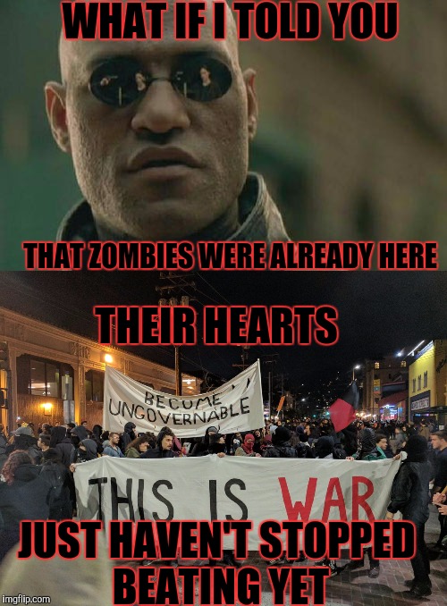 They're already here... Zombie week Imgflip