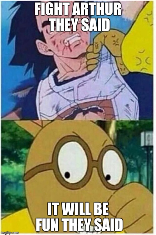 Arthur Vegeta Imgflip