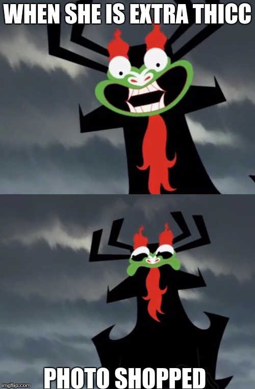 Dissatisfied Aku Imgflip