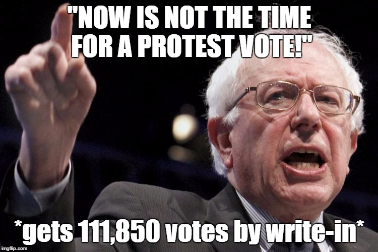 Bernie supporters. Gotta love em. Imgflip