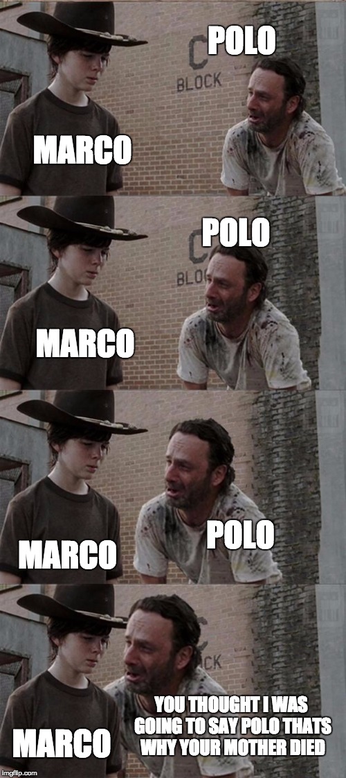 Rick and Carl Long Meme Imgflip