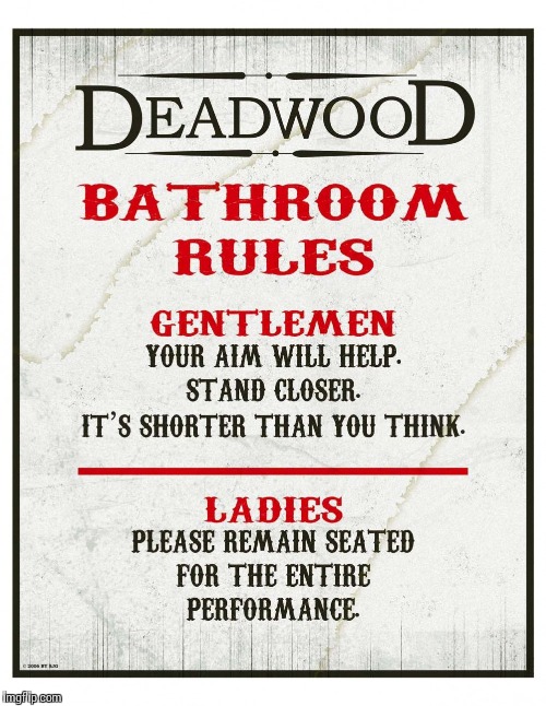 Bathroom Rules Imgflip