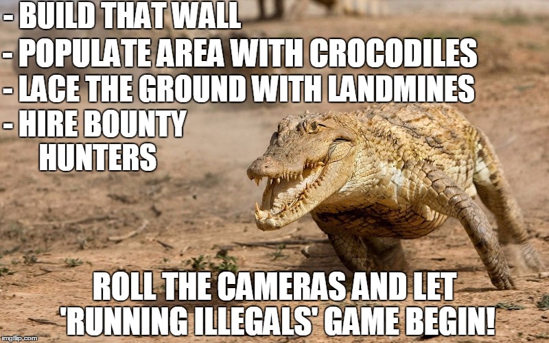 Make It Across the Wall and Win Instant Free US Citizenship! Imgflip