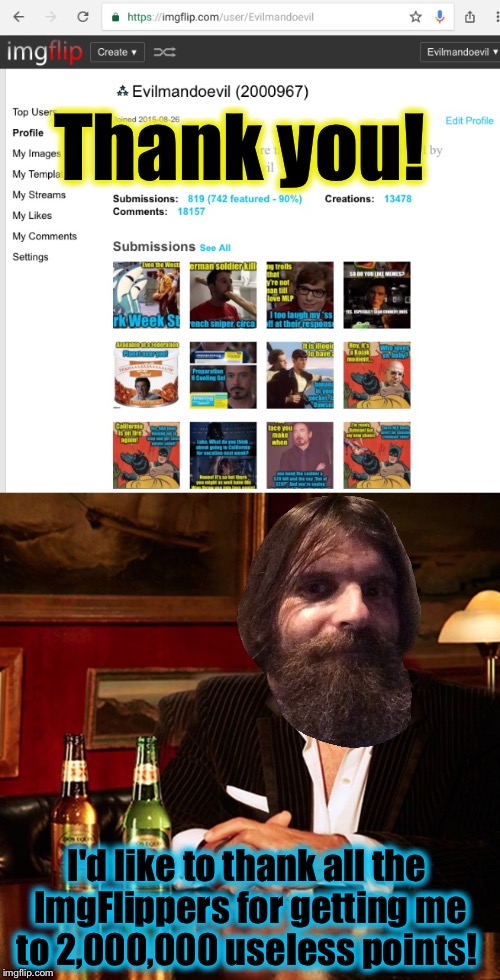 2,000,000! Imgflip