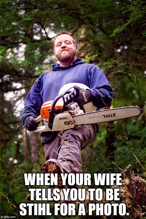 Chainsaw Pictures And Jokes Funny Pictures Best Jokes vrogue.co