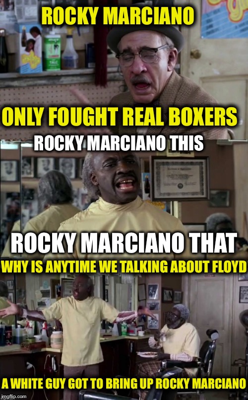 Image tagged in to america,floyd mayweather,rocky