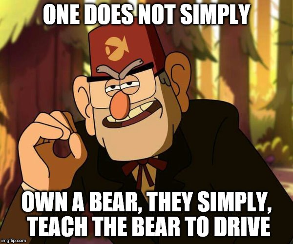 One Does Not Simply Gravity Falls Imgflip