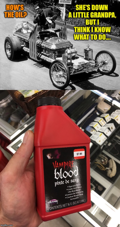 Vehicle maintenance with the Munsters Imgflip