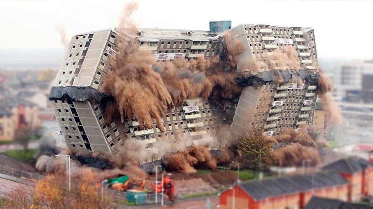 Building demolition Blank Template Imgflip