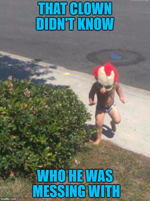 Even Pennywise was a kid at one time! Imgflip